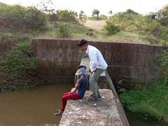 Sizzling 3some Gonzo Young Gayboy Hump In The Woods Near