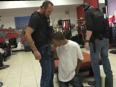Slave gay cop first time Robbery Suspect Apprehended