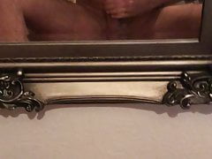 Masturbating in front of the Mirror