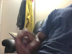 sofa stroking