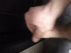 teen fingers dick and cums