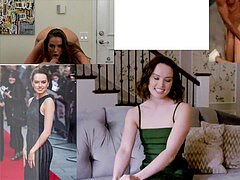 Daisy Ridley jerk Off challenge ft. Tori dark-hued