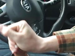 Daddy cum car