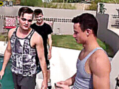 Twink, muscle couple, muscle