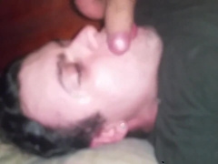 Self Suck Cock And Balls With Slow Facial Cumshot Big Load