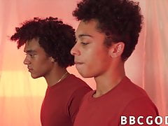 Ebony jock is raw fucking barely legal guys in threesome
