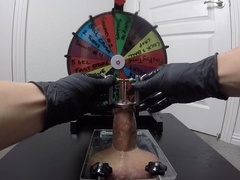 Wheel Of Misfortune # 7 Flattened Balls Urethral Insertions Cbt