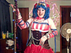 Small cock crossdresser, fag, masturbation toy