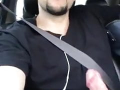 Handjob Driving in the Car