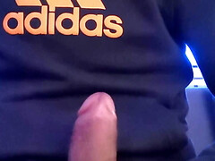 Joyful jerking off