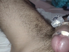 i put 5 manstick ring to stimulate around my dick  highly scorching