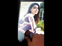 Nimrat Khaira Cum Tribute+Blow