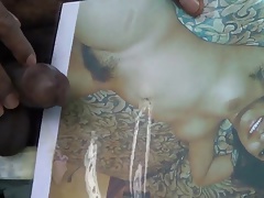 140217MYerect prick tributes to hairy cute girls hot vagina