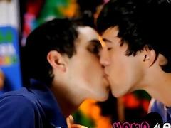 After blowjob two emo dudes have the best anal fuck session