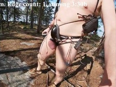 E stim outdoor, gay skinny dipping, e stim