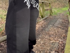 Caught in the forest by some stranger dude