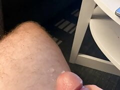 WHITE AND MASSIVE COCK CUMMING! BIG LOADS
