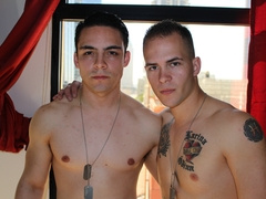 Richard Buldger and Rix doing it on the bed with no condom