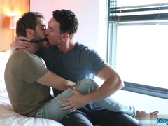 Ample Fuck-Stick Homo Assfucking with Facial Cumshot in Homo-A-Thon