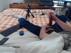 Boy Next Door Drains Off Ample Cock