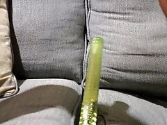 Cumming while asstoying