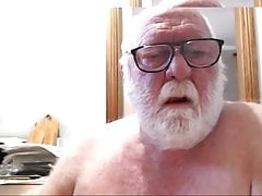 grandpa stroke on webcam