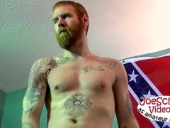 Redhead Chris is more than a little welcoming of some sucking