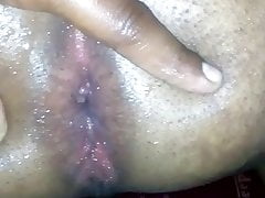 Hard top fingering my hole before fucking me