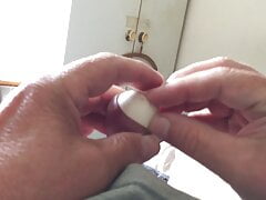Foreskin with ball bearings