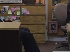 Pawn shop visit turns into ass fuck for a desperate straight guy