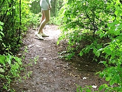 me in my tan pantyhose