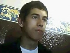 Cute guy in a restaurant