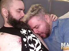 BEARFILMS Puppy Agyo And Jax Slade Fucks Jude Ashe In 3way