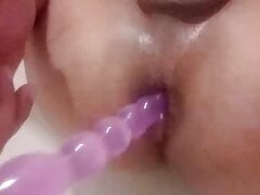 Fuck me with Anal bead !!