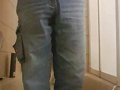 pee in jeans