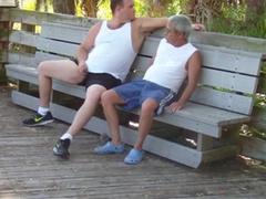 Mature Ass bandit Duo Has Multiracial No condom Hump Outdoors