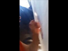 Sucking Two Cocks at the Gay Camp Gloryholes