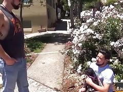 Hunk tongues raw asshole