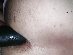 Cucumber anal in Slow Mo