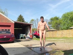 HIGHLY RISKY NUDE GAMES OUTSIDE IN MY YARD NEARLY CAUGHT