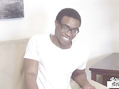 SOUTHERNSTROKES Black Jock Masturbates After An Interview