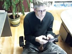 Hard cock cam stroking