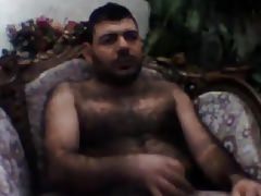 Hairy smoking and wanking 40318