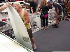 Giving up his ass is the only way this surfer boy will get more money