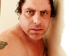 Close up shower bathroom webcam show