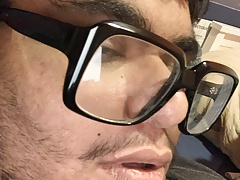 Freaky four eyed fuck.