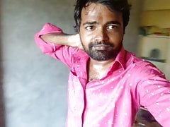 mayanmandev nude in redrose shirt
