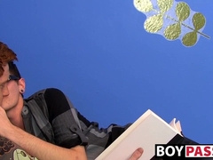 Blowjob and anal with twinks Alan Parish and Timo Garrett