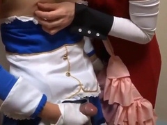 two Chinese CDs providing a hand-job