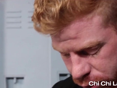 Hairy Man Bennett Anthony licks asshole and barebacks ass bandit Jackson Cooper